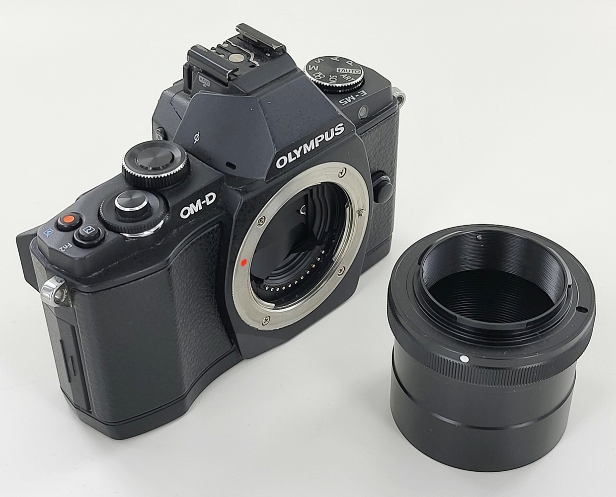 10mm T-Ring for Olympus and Panasonic Micro 4/3 & Short Micro 4/3 Wide MFT Mirrorless Cameras 48mm 
